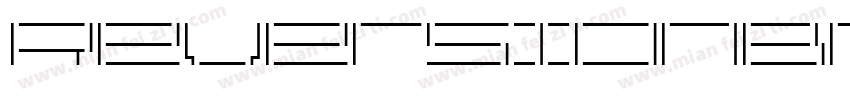 ReversionBroken Light字体转换